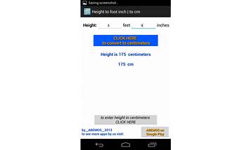 Feet to Inches converter for Android - Download the APK from Habererciyes